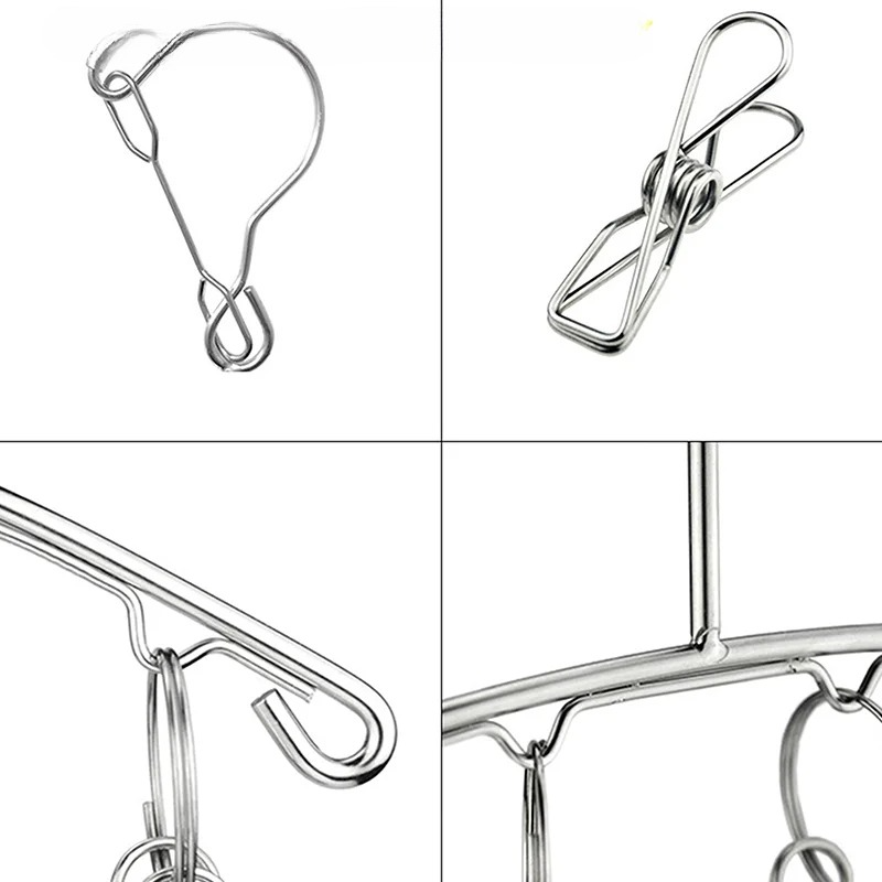Windproof Clothing Rack Clips  - огляд і ціна Sock Organizer Tray