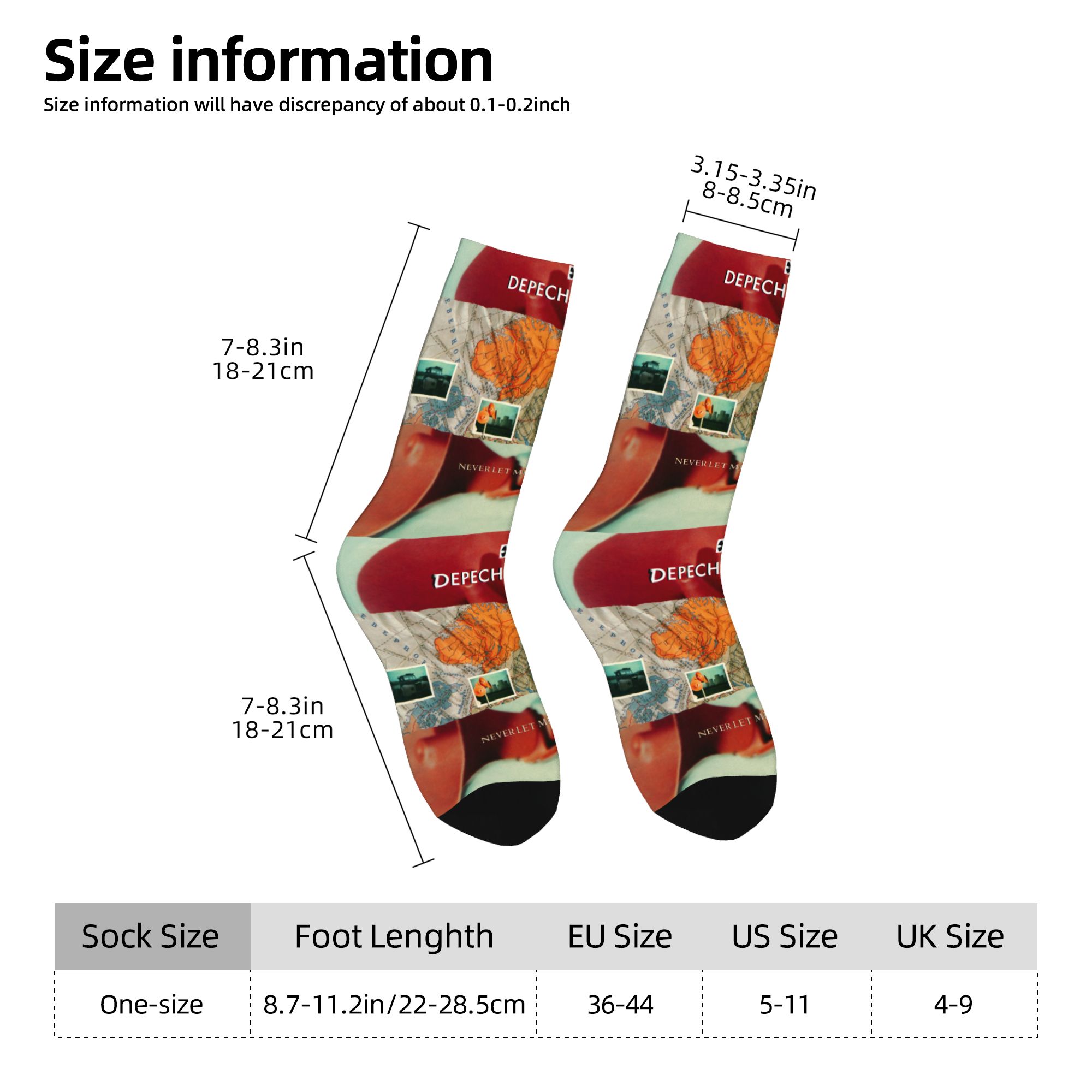 Custom D-Depeche Cool Mode Ele - огляд і ціна Dress Sock Men