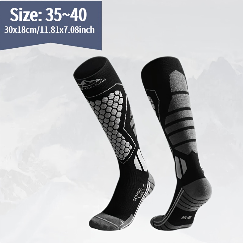 Unisex Thickened Ski Socks Qui - огляд і ціна Thermal Sock Winter