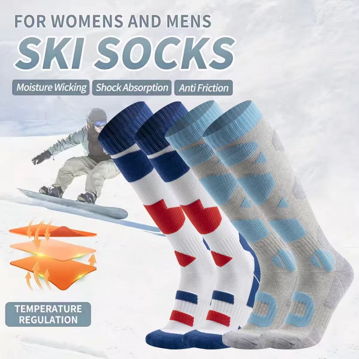 Thermal Winter Ski Socks Thick - огляд і ціна Thermal Sock Winter