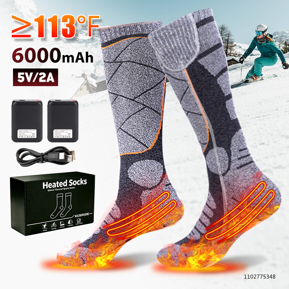 New Heated Socks Rechargeable  - огляд і ціна Thermal Sock Winter
