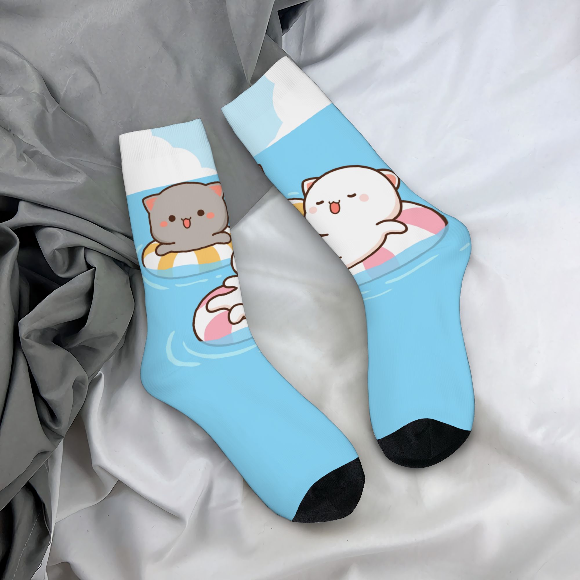 Custom Some Cute Gifs Of Mochi - огляд і ціна Dress Sock Men