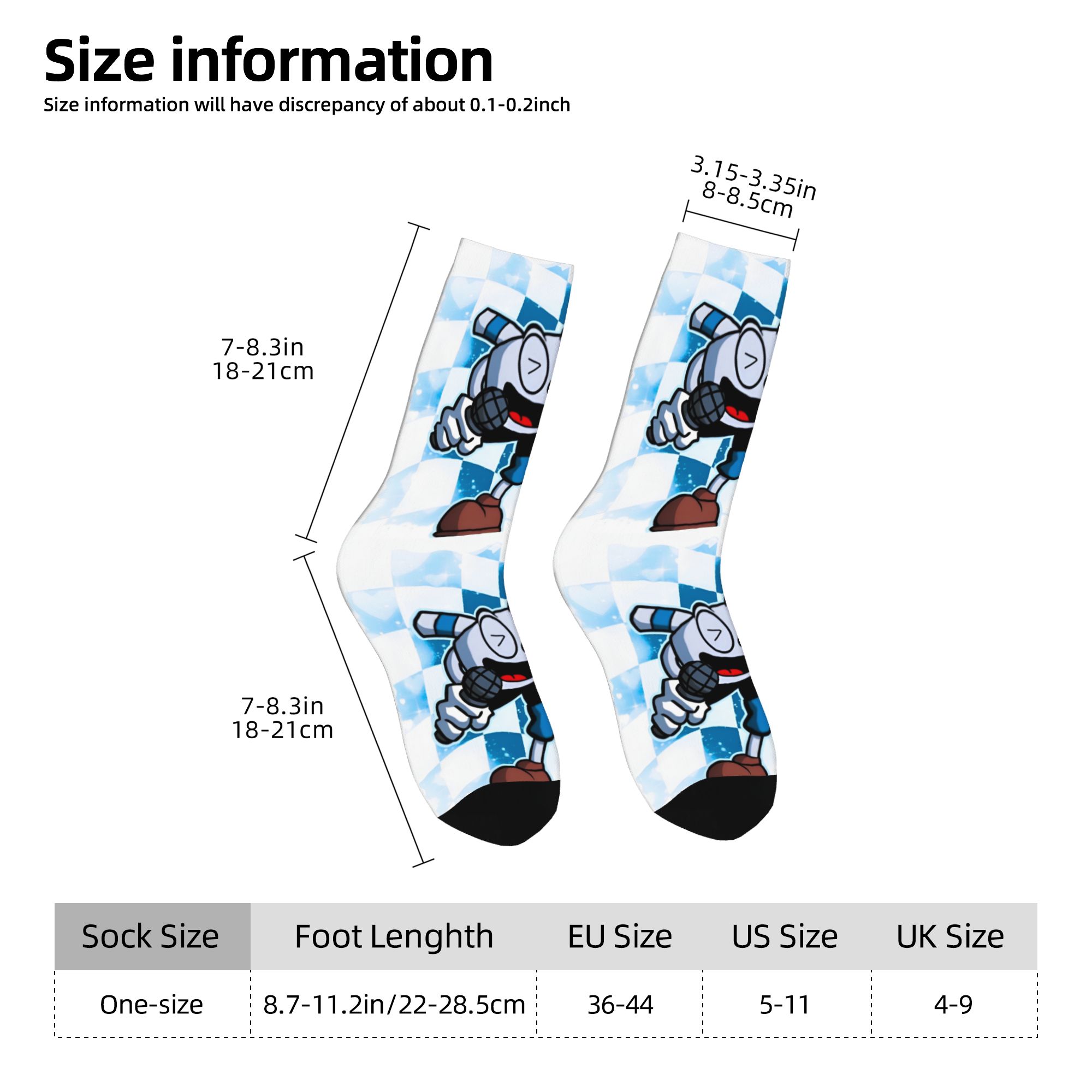 Custom Cuphead And Mugman Mens - огляд і ціна Dress Sock Men