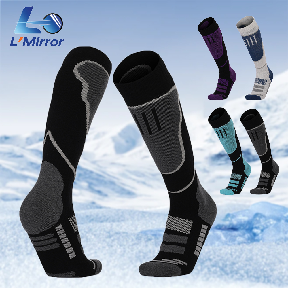 L●Mirror 2 Pairs Knee High Ski - огляд і ціна Thermal Sock Winter
