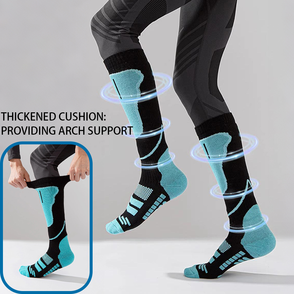 L●Mirror 2 Pairs Knee High Ski - огляд і ціна Thermal Sock Winter