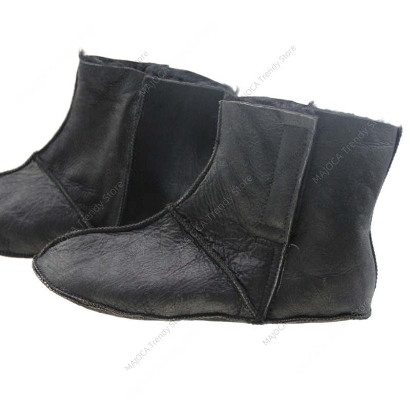 Genuine Sheepskin Leather Sock - огляд і ціна Thermal Sock Winter