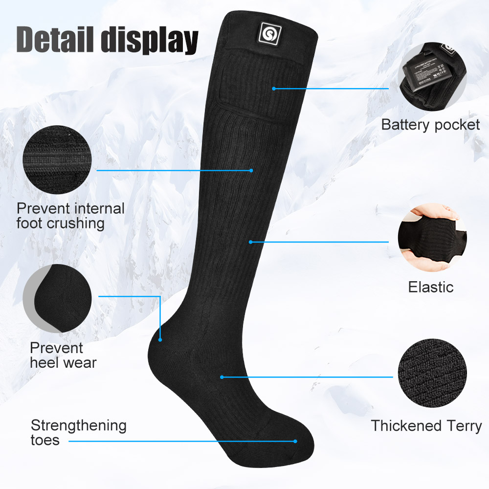 SAVIOR Heated Winter Thermal H - огляд і ціна Thermal Sock Winter
